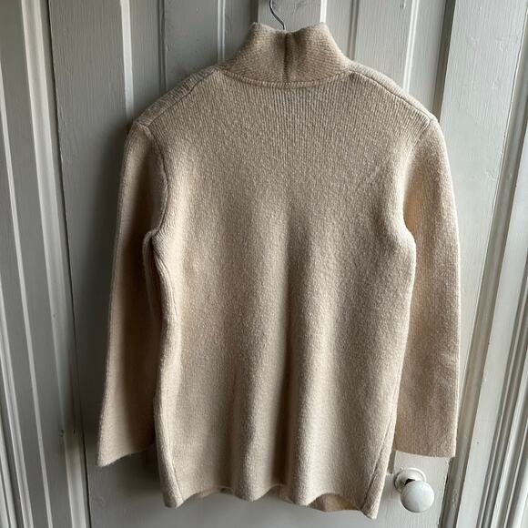 J Crew Cocoon Sweater Blazer Ivory - Picture 6 of 8